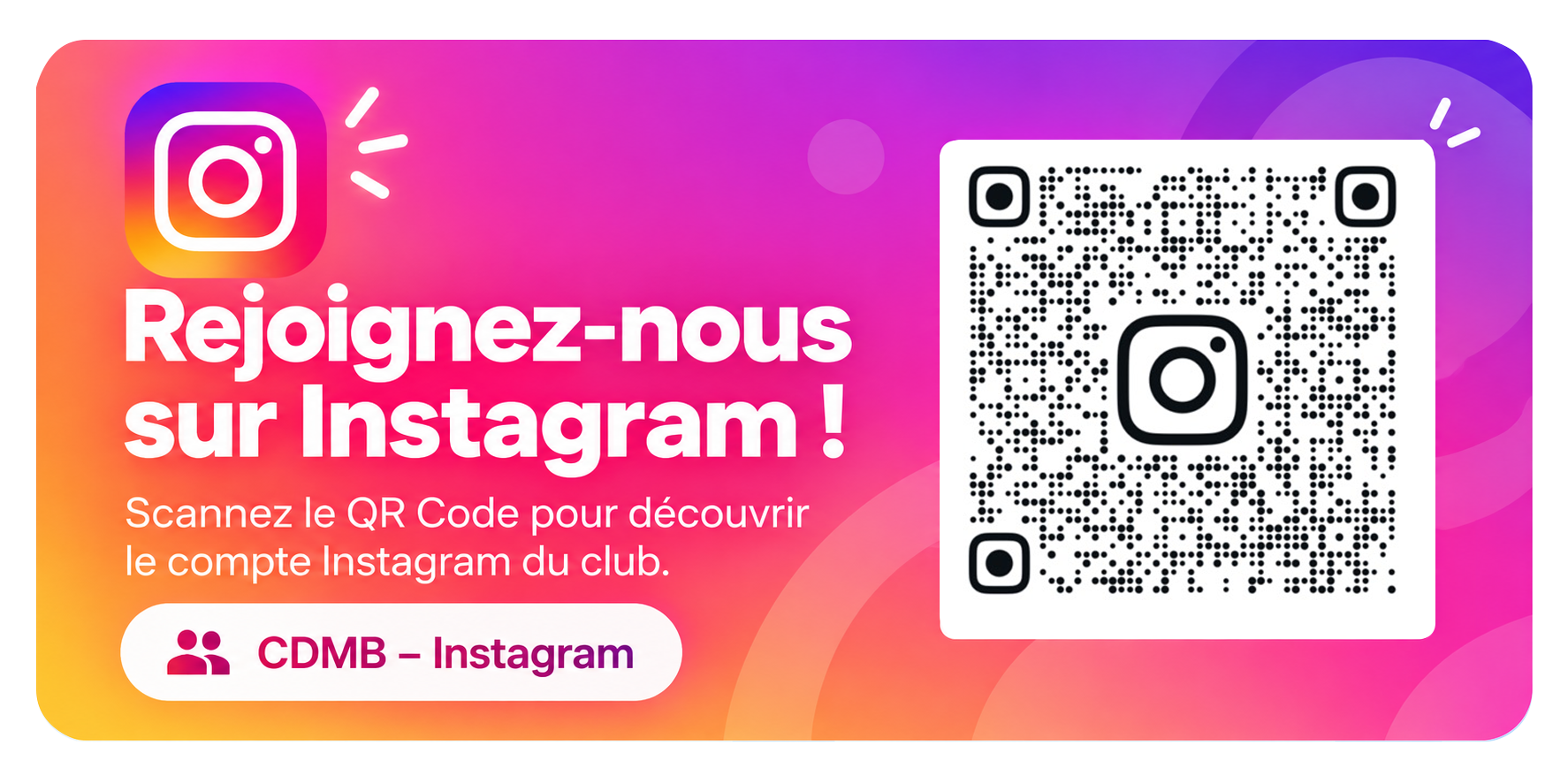 Rejoignez La Cible du Mont-Blanc sur Instagram